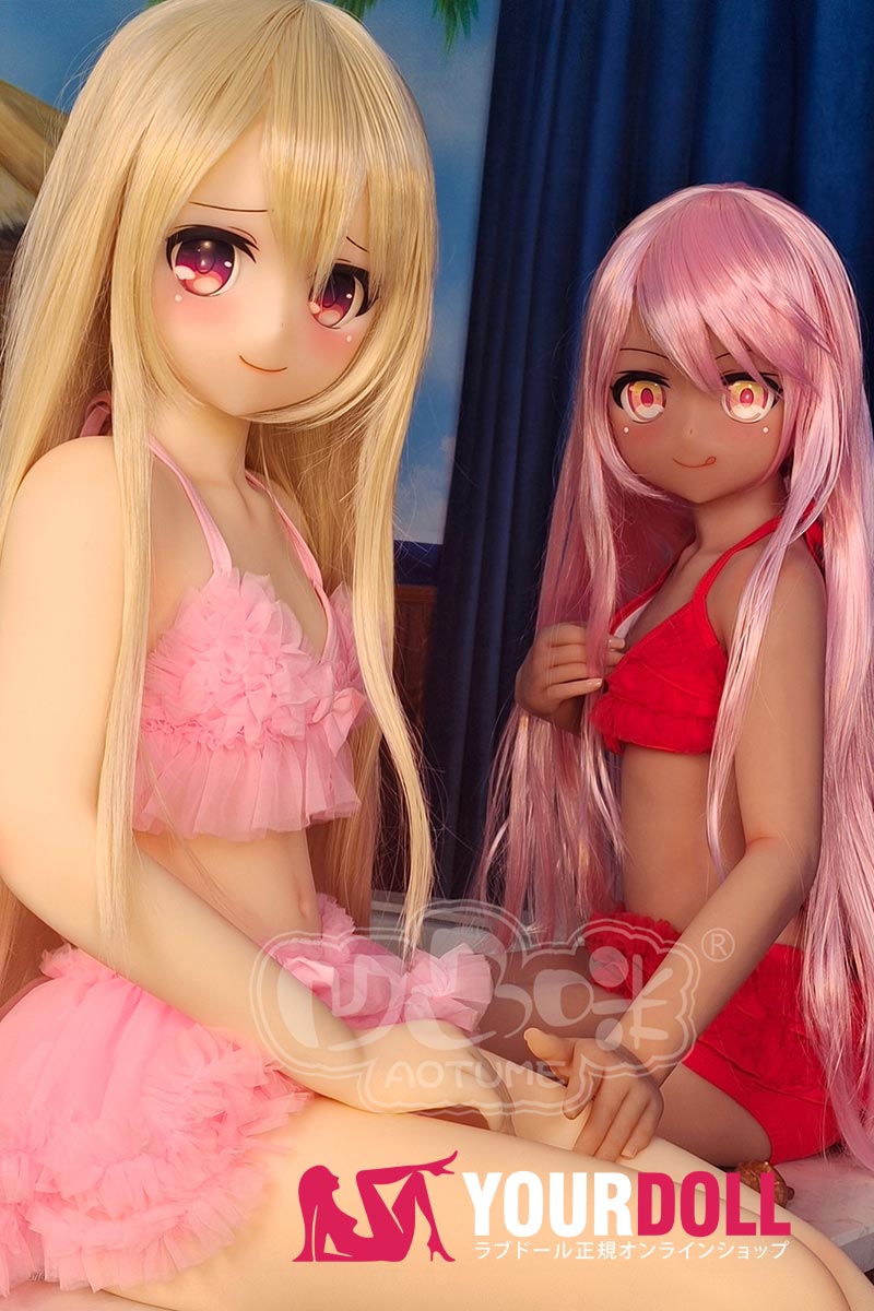Aotume Doll #97 ヘッド 135cm Slim ギャラリー画像 6:クローズアップです。#97 ヘッドの瞳・口元・髪のキャラクター造形がフィギュア寄りの感性で楽しめる仕上がりです。