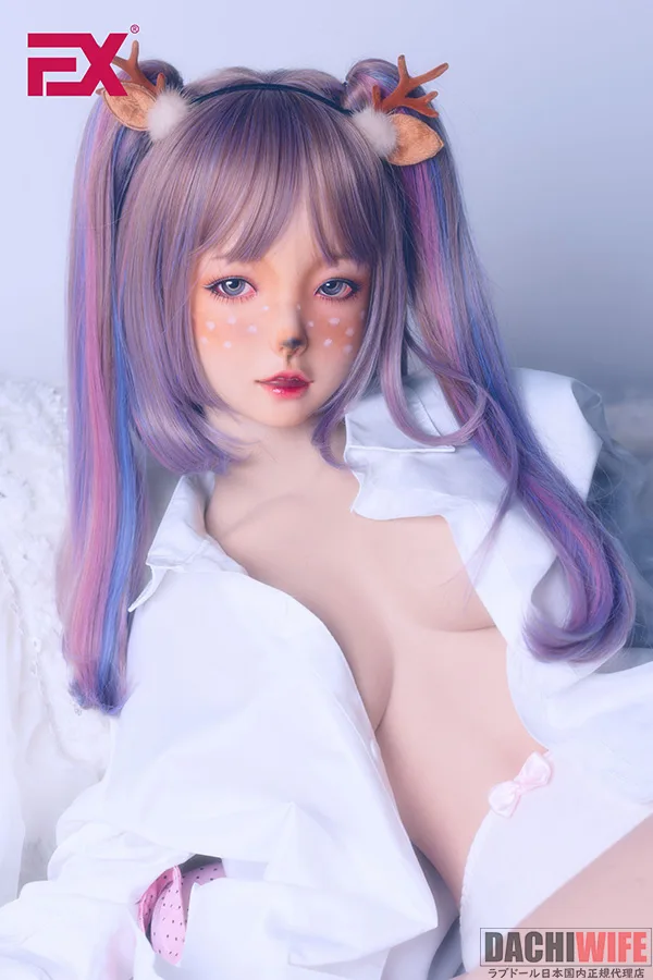 EXDOLL 145cm 蝶ヘッド 動物顔の職人メイク フルシリコン製ラブドール