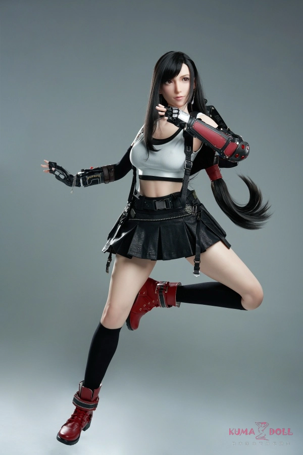 Game Lady No.03_1 ティファ 167cm Dカップ ギャラリー画像 5：バリエーション撮影です。167cm × Dカップ という親しみやすいバランス体型と、No.03_1 ティファのコスプレ系訴求力が両立しているカットとなります。