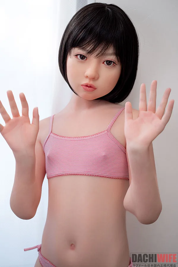 J-cute 衣音 128cm バスト平 AGB08 純白ブラウス制服 フルシリコン