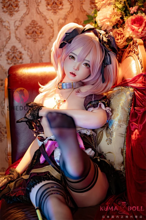 SHEDOLL 洛小夕 152cm AAカップ ギャラリー画像 7：バリエーション撮影です。152cm × AAカップ × ピンク髪というコスプレ撮影に特化した洛小夕シリーズの個性が表現されています。