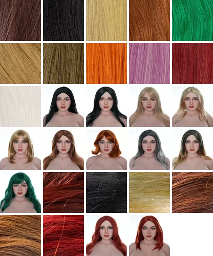 Starpery ウィッグオプション 29種（artificial hair + real human hair）
