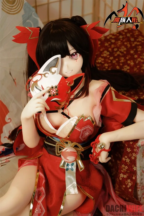 MOZU DOLL 星火 148cm Cカップ ギャラリー画像 3:Cカップ TPEボディのバストカットです。ソフトビニール製ヘッドと TPE 製ボディのハイブリッド構成で、TPE の柔らかな抱き心地が確認できます。