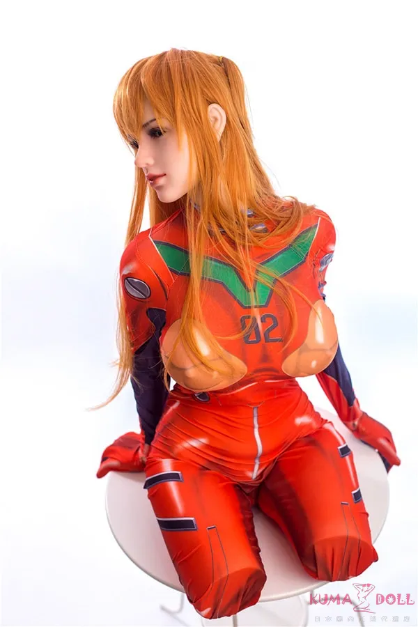 Sanhui Doll #4 100cm Fカップ アスカ女戦士コスプレ シリコン製トルソーラブドール 全身