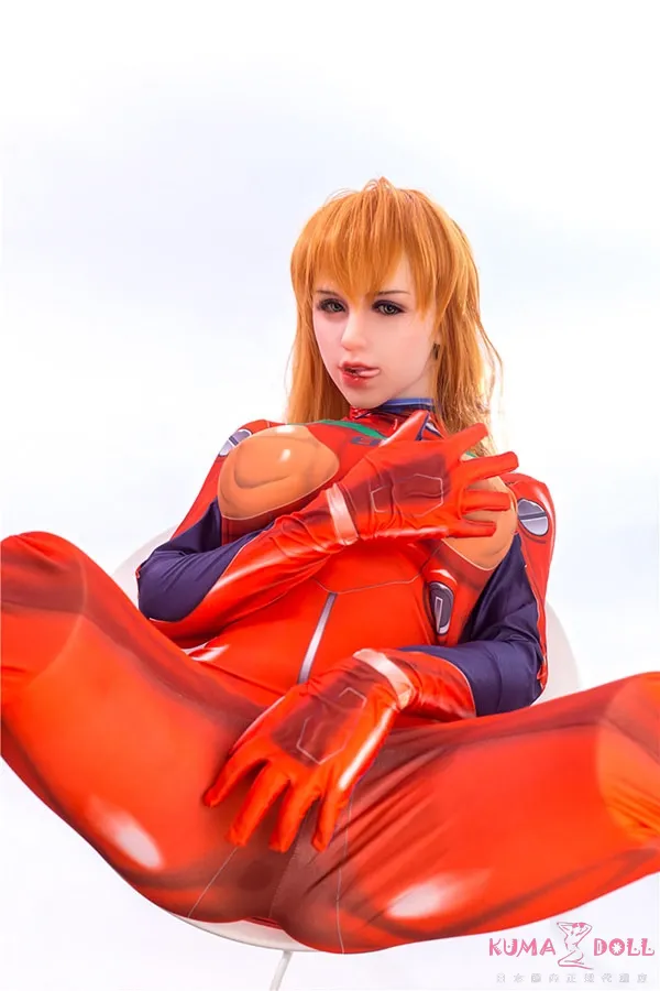 Sanhui Doll #4 100cm Fカップ ギャラリー画像 6:#4 100cm Fカップ アスカ未来女戦士コスプレ スタイリングカットです。Sanhui Doll コスプレトルソーの看板コンセプトが確認できるシーンです。