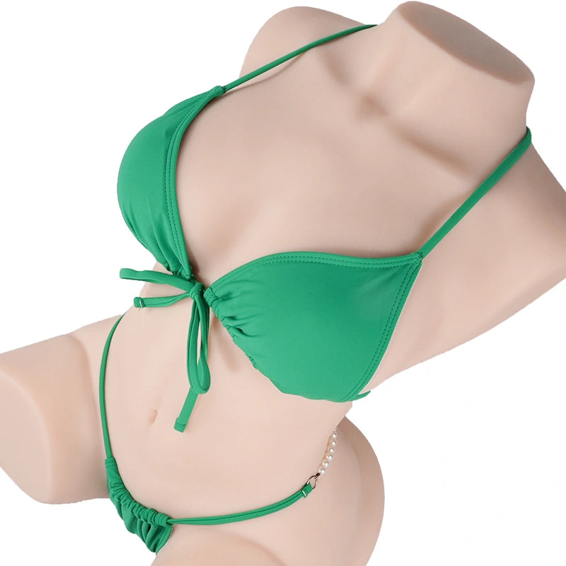 Tantaly Candice 2.0 42 LB リアリスティック ギャラリー画像 5:ヒップ寄りのリアアングルです。Tantabutt 系臀部素材による重みのある垂れ感と弾力のバランスが伝わる1枚で、後ろ姿でも本格派の存在感を発揮します。19kg の重量設定にふさわしい立体造形です。