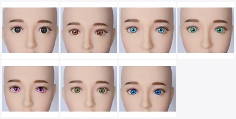AXB Doll 眼球カラー 7種