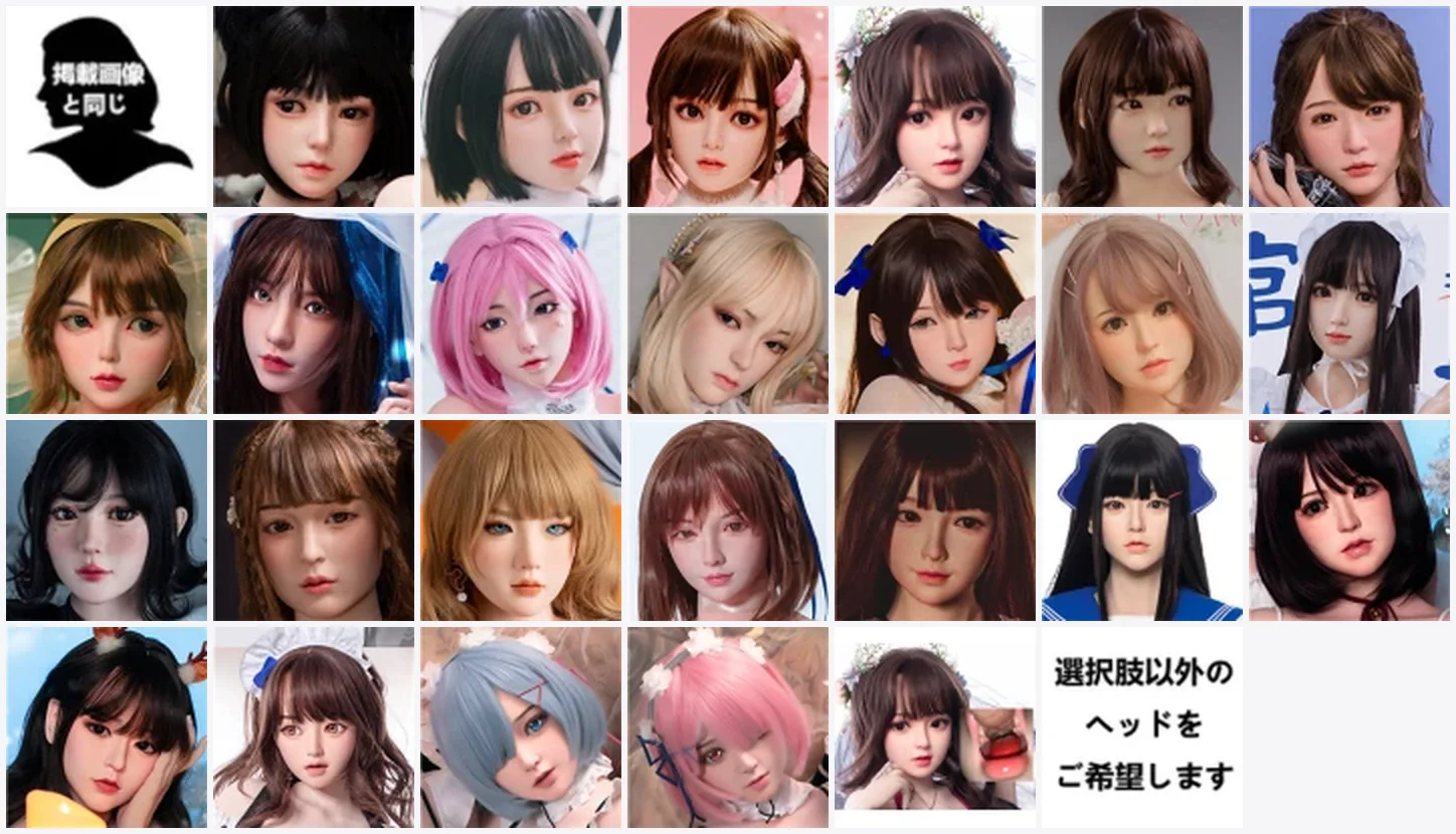 Bezlya Doll キャラクターヘッド 27種