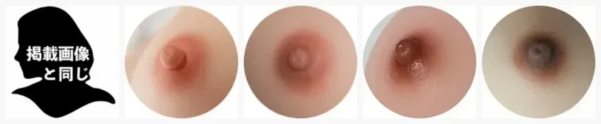 Sanhui Doll 乳輪カラー 5色(KUMADOLL 取扱)