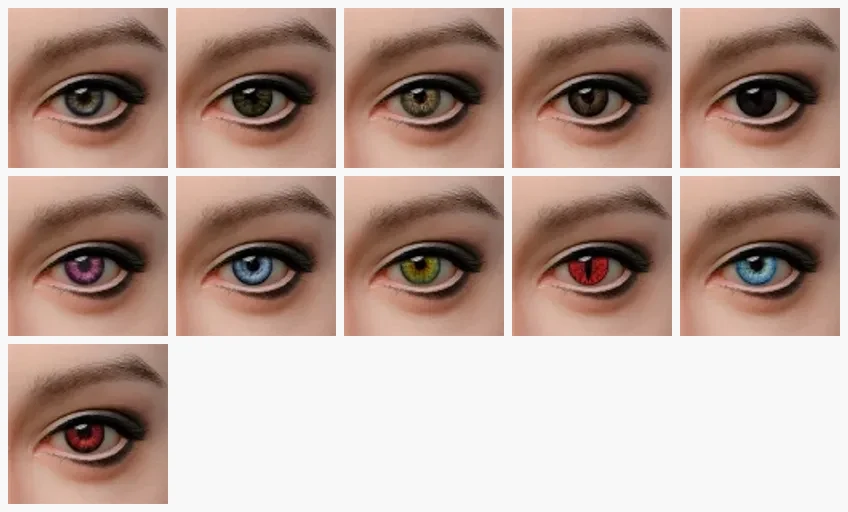 WAXDOLL 眼球カラー（DACHIWIFE 取扱）