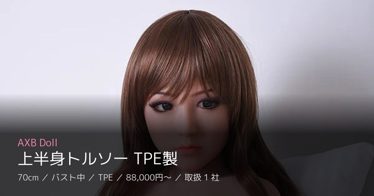 AXB Doll 上半身トルソー TPE製