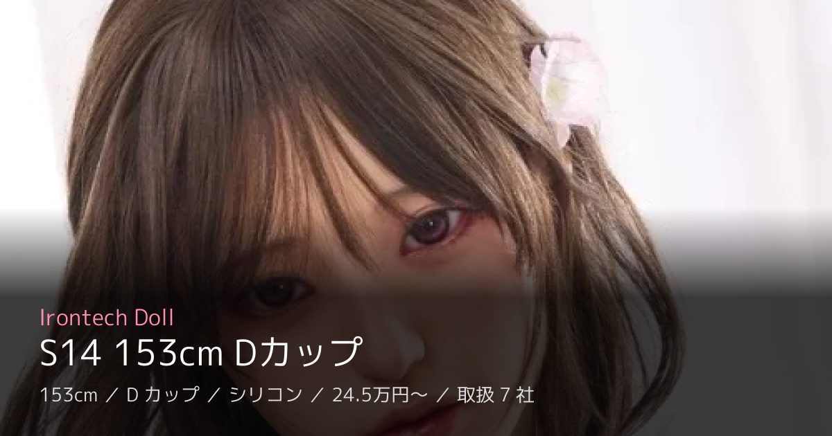 Irontech Doll S14 153cm Dカップ